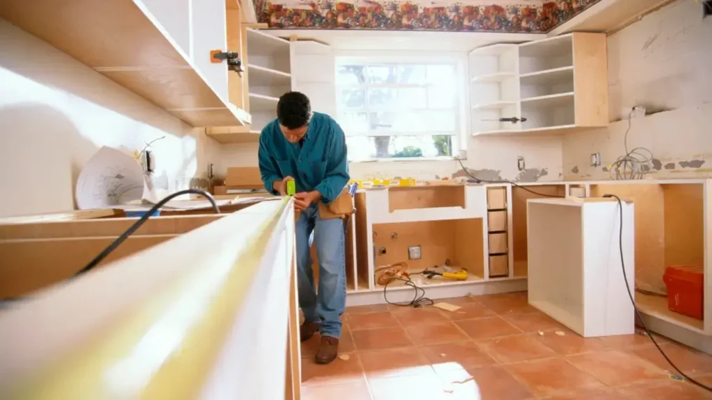 Builders Cromwell, expert in kitchen renovations Cromwell, during a remodeling project